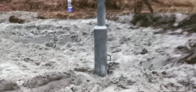 Фундамент на забивных ЖБ сваях