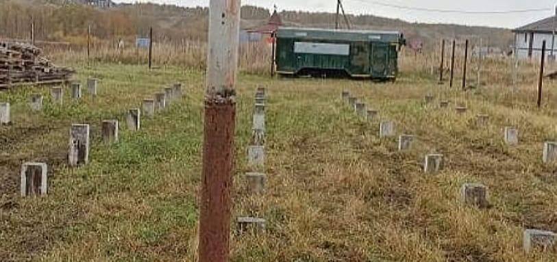 Фундамент на забивных ЖБ сваях