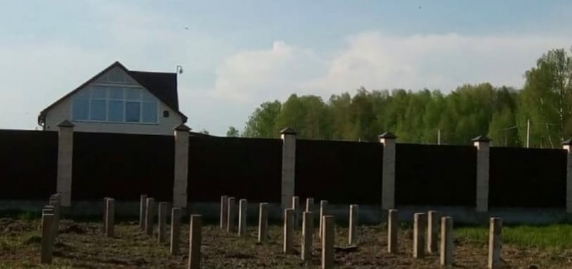 Фундамент на забивных ЖБ сваях